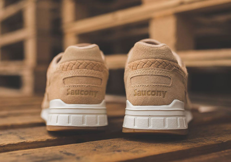 Saucony Shadow 5000 Woven Tan 1