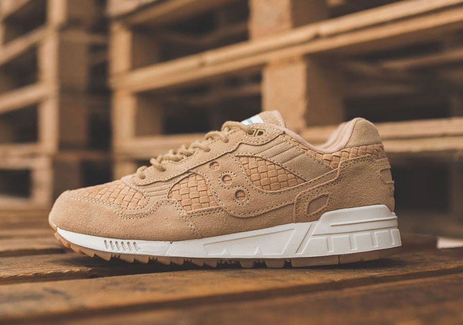 Saucony Shadow 5000 Woven Tan 6