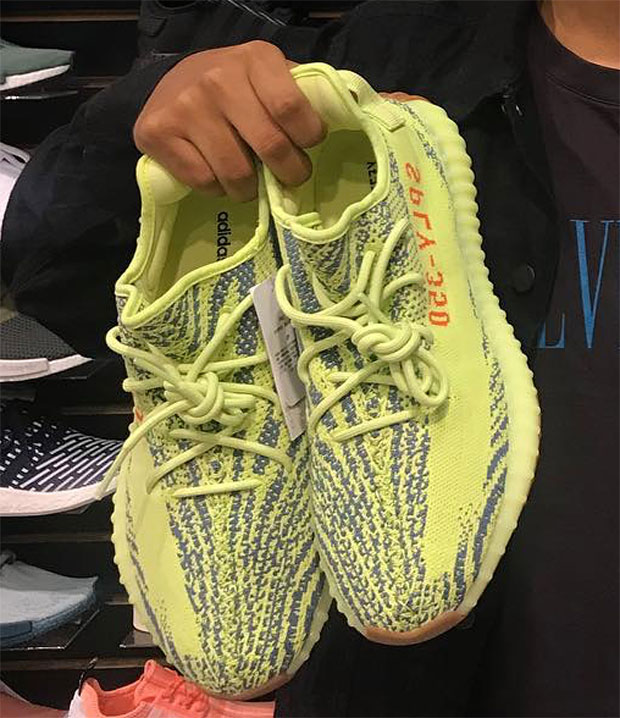 Semi Frozen Yellow Yeezys