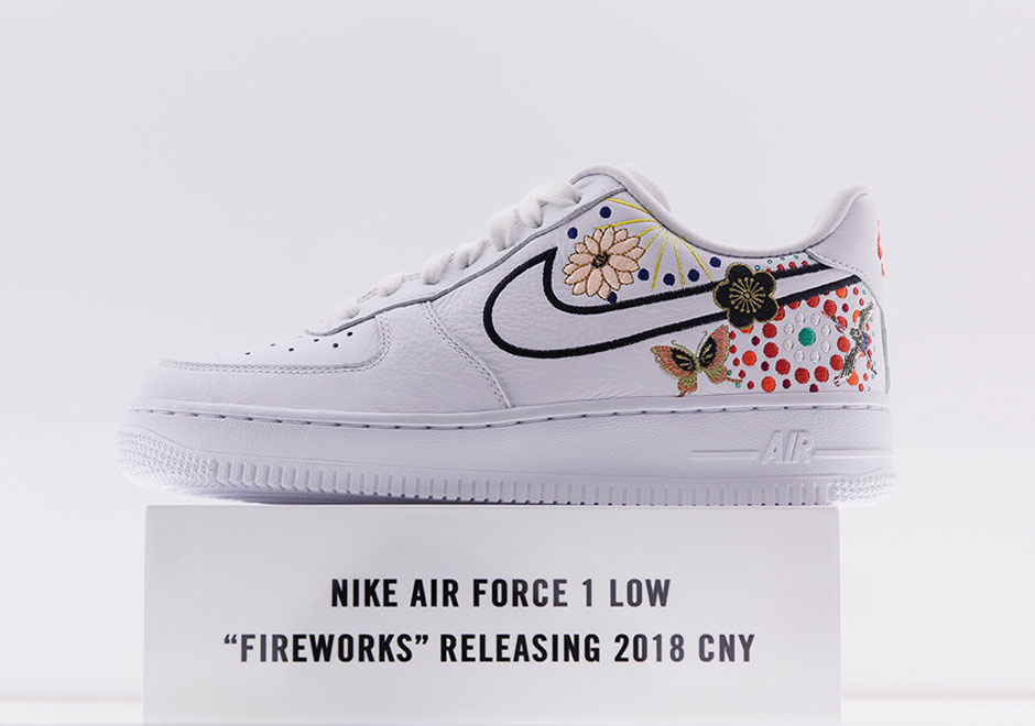 Nike Air Force 1 Low CNY "Fireworks" On Display At NikeLab X158 Shanghai