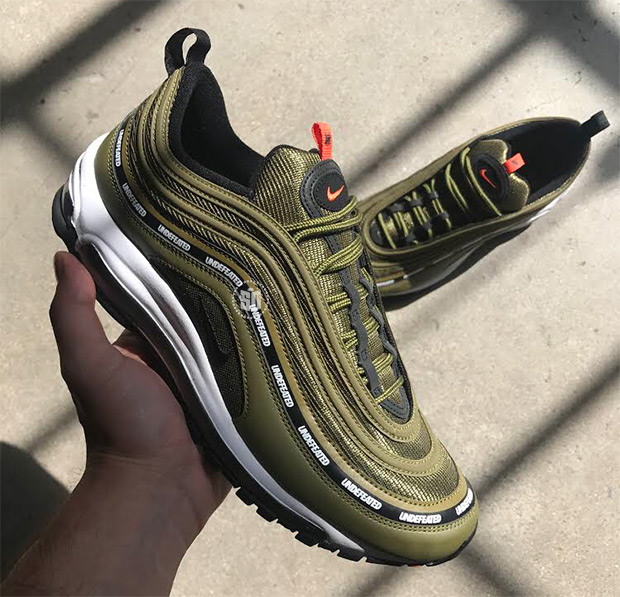 Undefeated Nike Air Max 97 Olive Orange Black