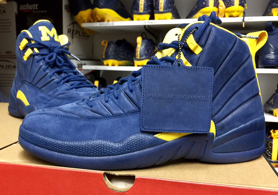 Psny Air Jordan 12 Michigan Pe 0