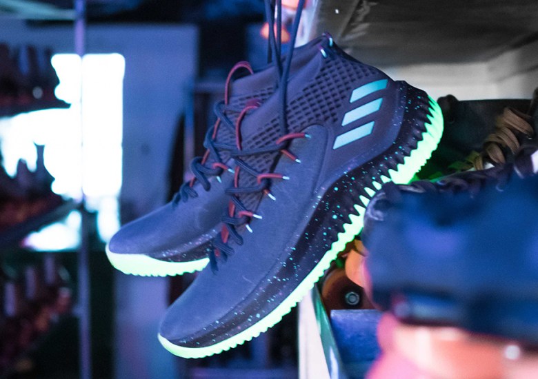 Damian Lillard’s Love Of Roller-skating Inspired Latest adidas Dame 4 “Glow In The Park”