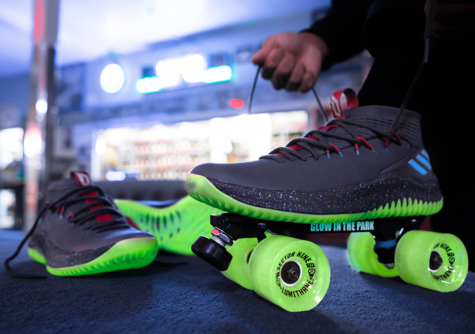 Adidas Dame 4 Glow In The Park Cq1254 5
