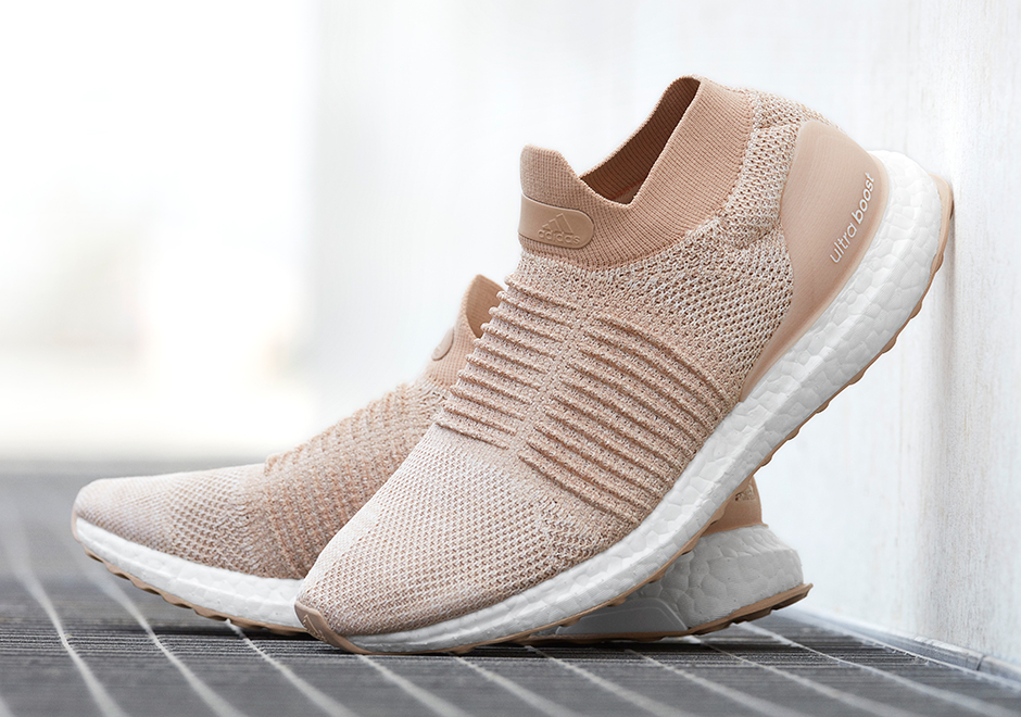 Adidas Running Ultraboost Laceless Nude 1