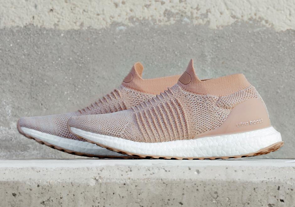 Adidas Running Ultraboost Laceless Nude 3