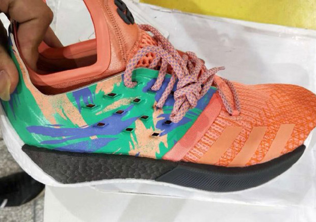 Closer Look At James Harden's adidas BOOST Basketball Shoe