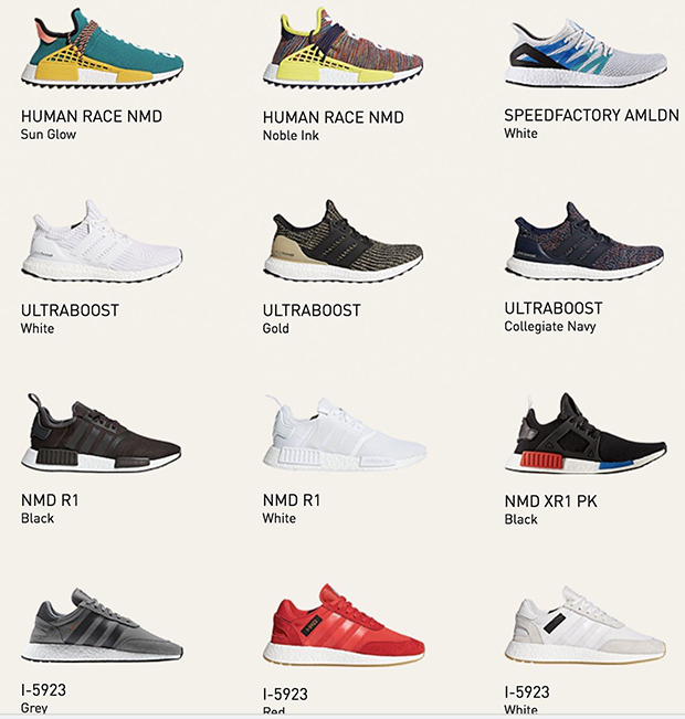 Adidas Instant Boost Collection Sold Out