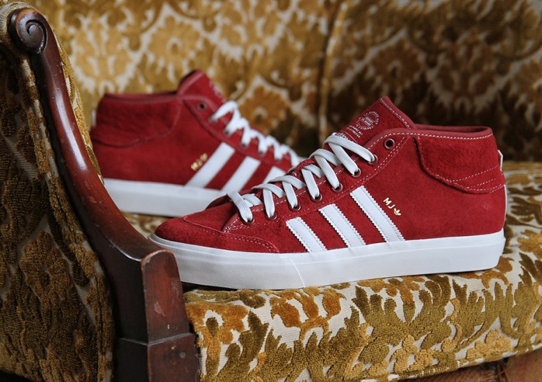 Marc Johnson Gets New Red adidas Matchcourt Mid Colorway