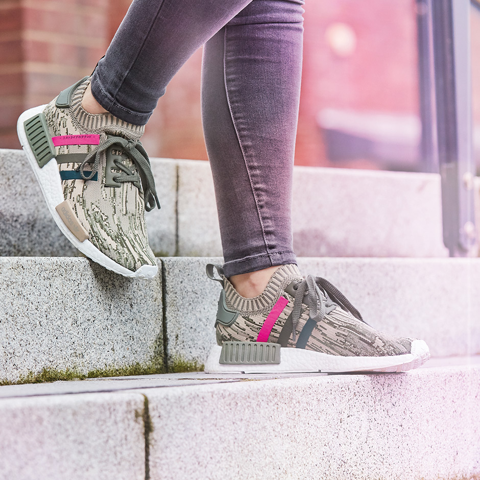 Adidas Nmd R1 Pk White Noise Footlocker Europe 3