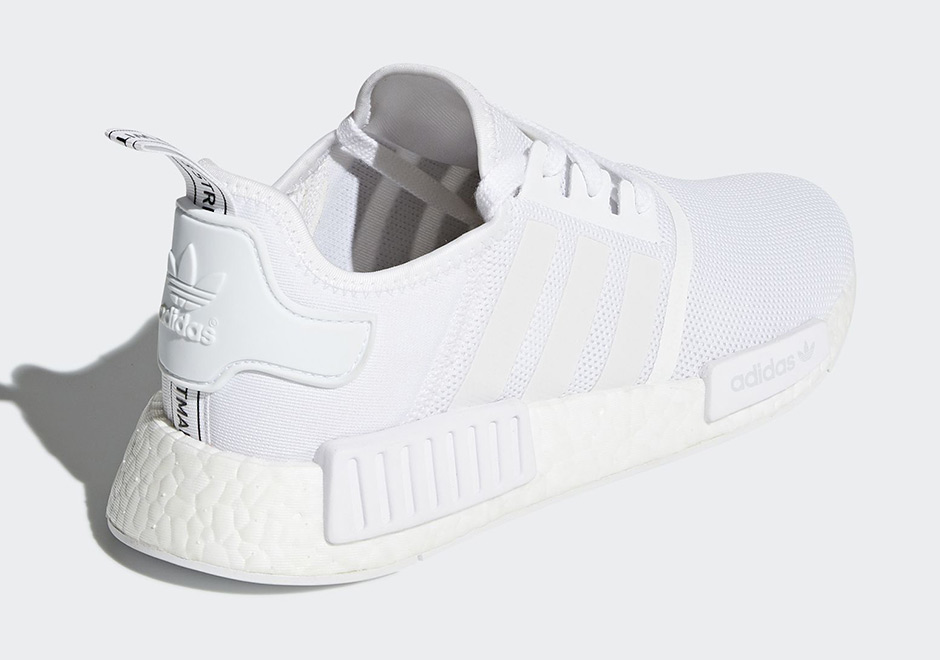 Adidas Nmd R1 White Black Cq2411 3