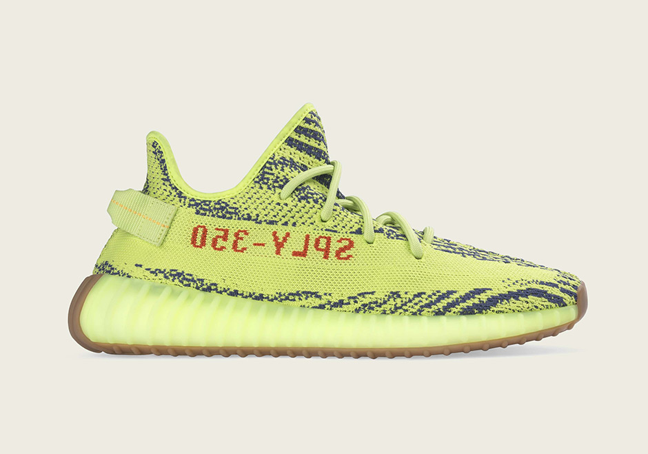 Official Images Of The adidas YEEZY Boost 350 v2 "Semi Frozen Yellow"