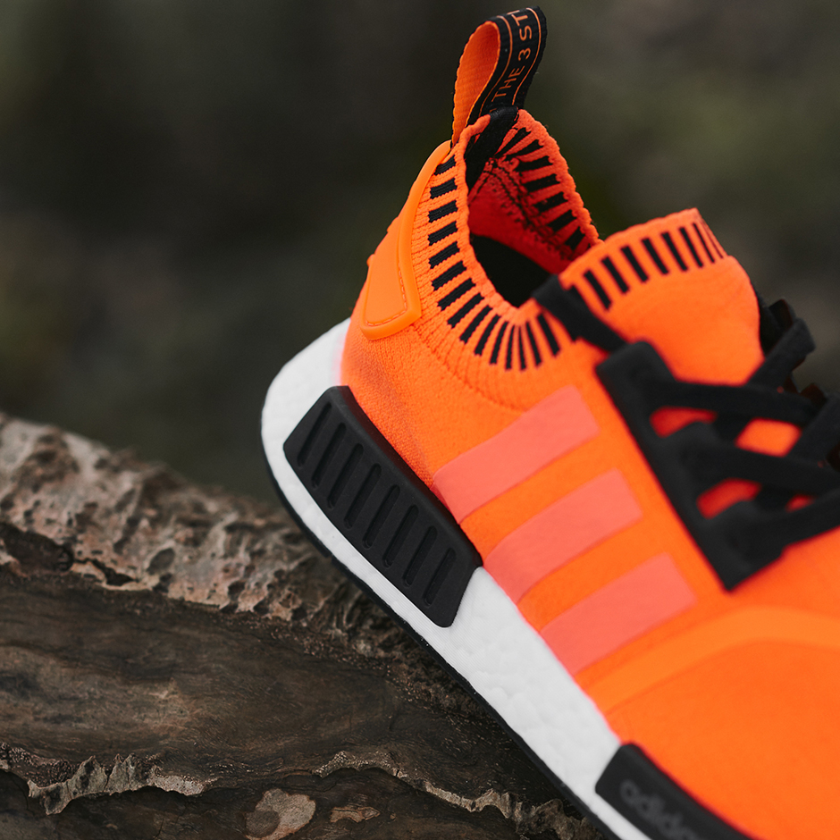 Adidas Size Nmd R1 Orange Noise 3