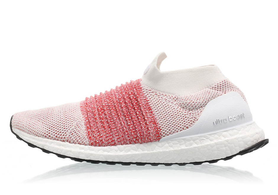 Adidas Ultra Boost Laceless Trace Scarlet Bb6136 1