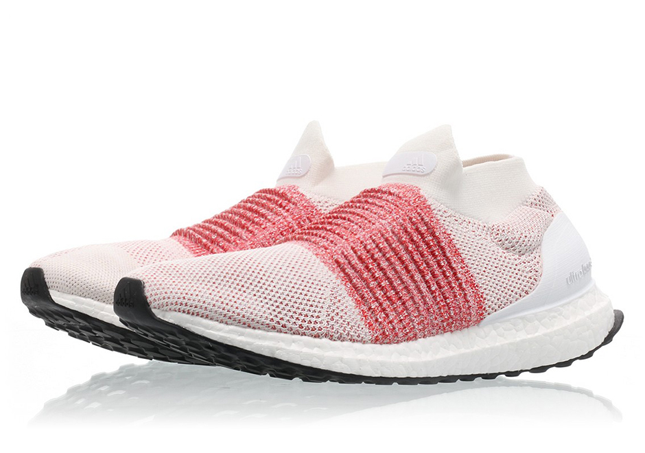 Adidas Ultra Boost Laceless Trace Scarlet Bb6136 3