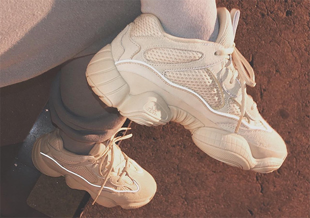 adidas YEEZY Mud Rat 500 In White Revealed