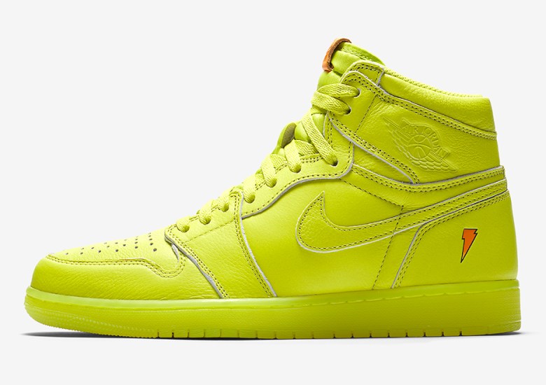 Air Jordan 1 “Gatorade” Appears In Lemon Lime “Cyber”