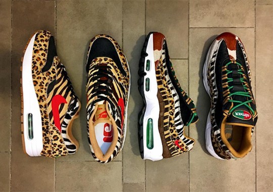 atmos x Nike Air Max 1 / Air Max 95 “Animal Pack” Returning In 2018