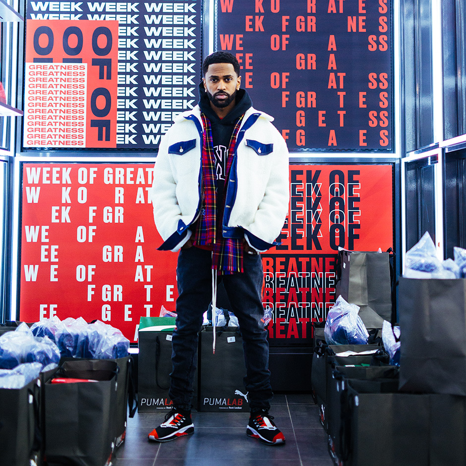 Big Sean Puma Detroit Foot Locker Week Of Greatness 2