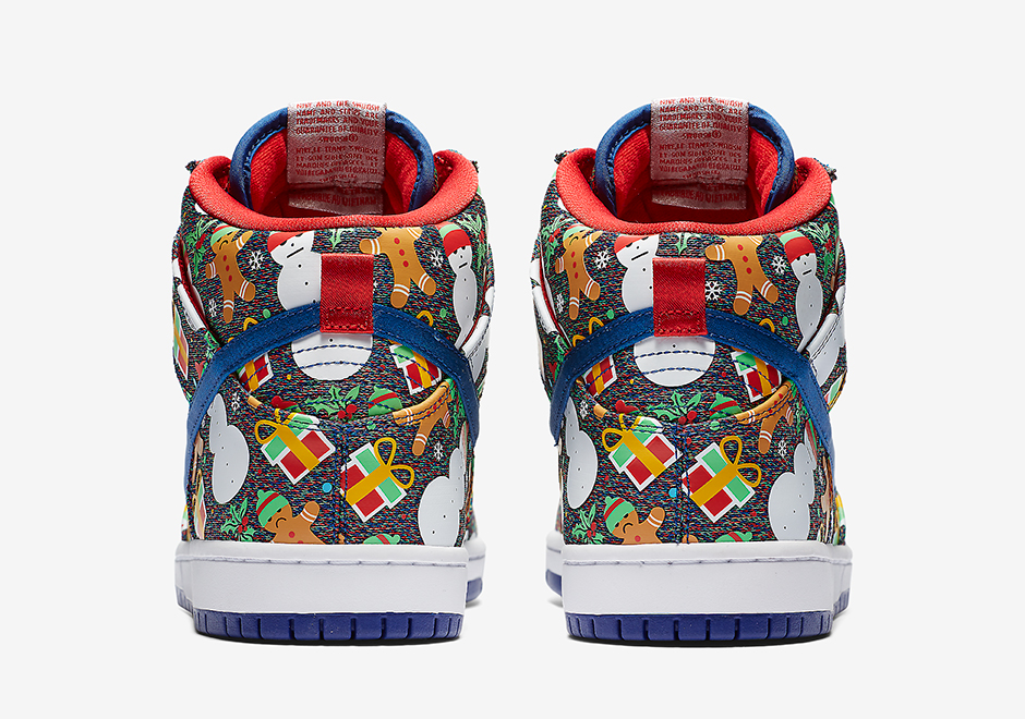 Concepts Nike Sb Dunk Ugly Christmas Sweater 881758 446 4