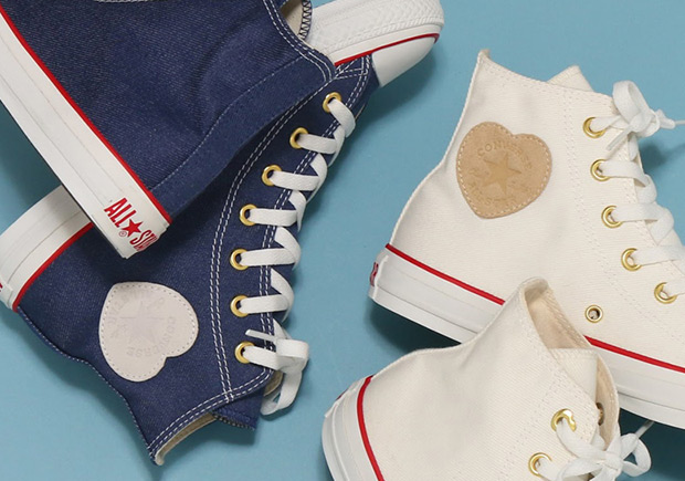 Converse All Star Denim Heart Logo