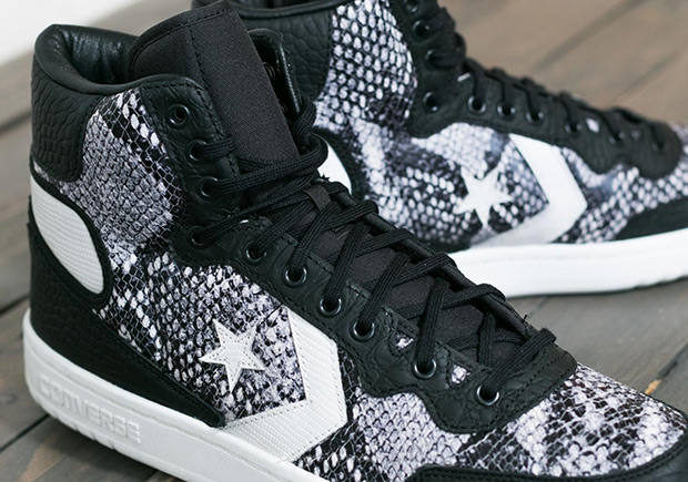 Converse Fastbreak High Black Snakeskin 2