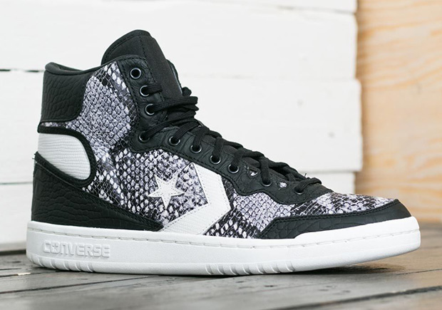 Converse Fastbreak High Black Snakeskin 3