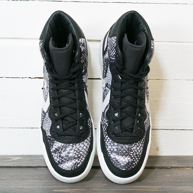 Converse Fastbreak High Black Snakeskin 5