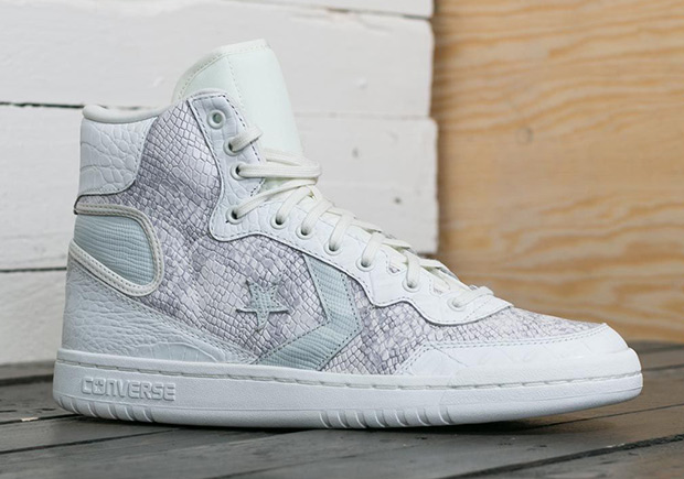 The Converse Fastbreak Hi Gets Dressed In Snakeskin