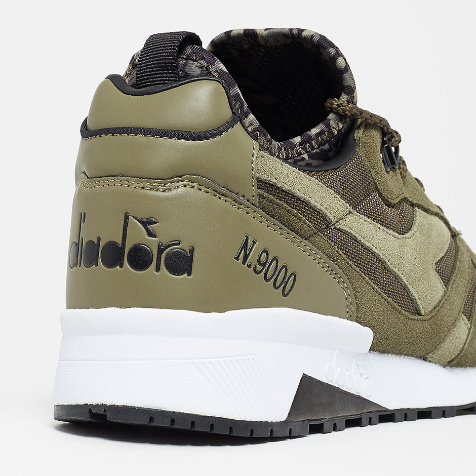 Diadora N9000 Camo Socks Olive 5