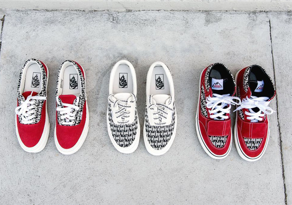 Fear Of God Vans Release Dates