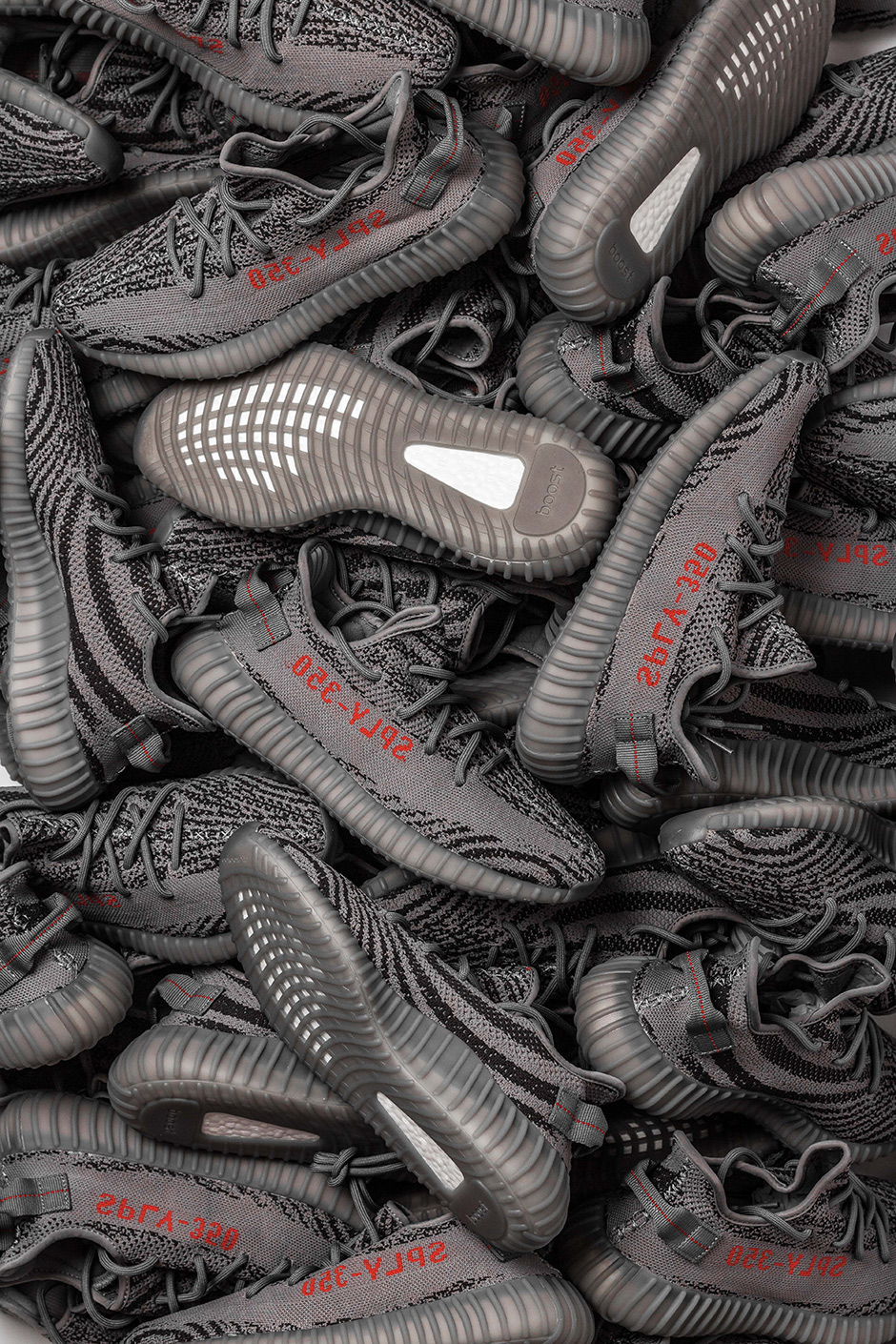 Grey Orange Beluga Yeezy Photos 9