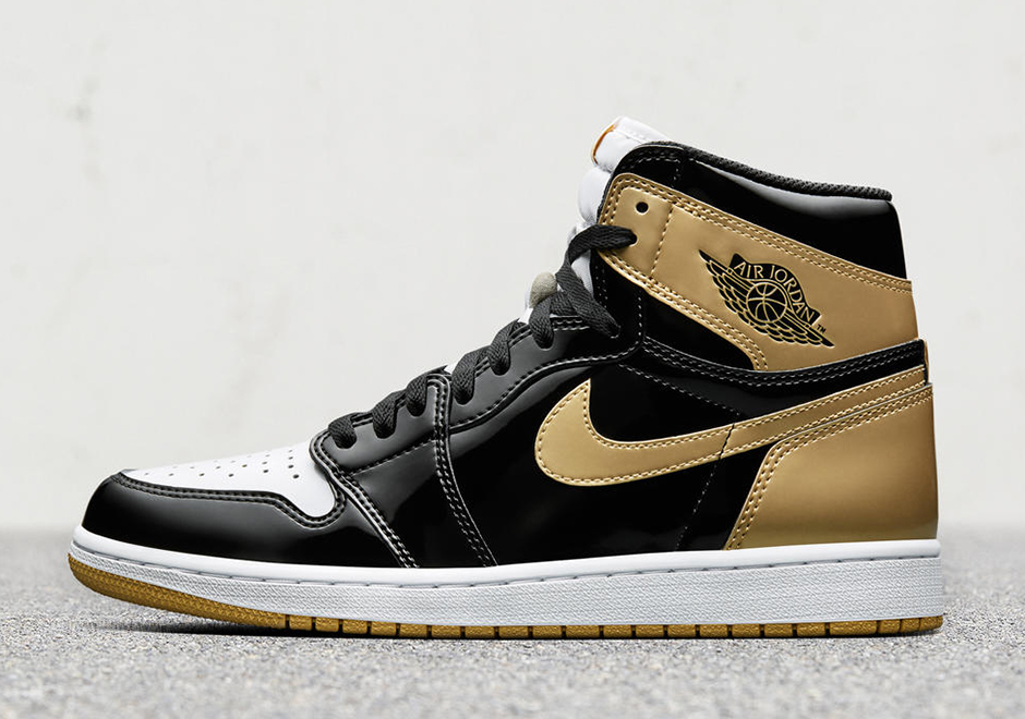 Store List For Air Jordan 1 Top 3 "Black/Gold" Releasing On Cyber Monday