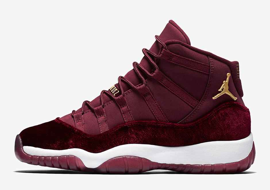 Jordan 11 Red Velvet Heiress