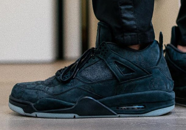 KAWS x Air Jordan 4 In Black Releasing On Cyber Monday