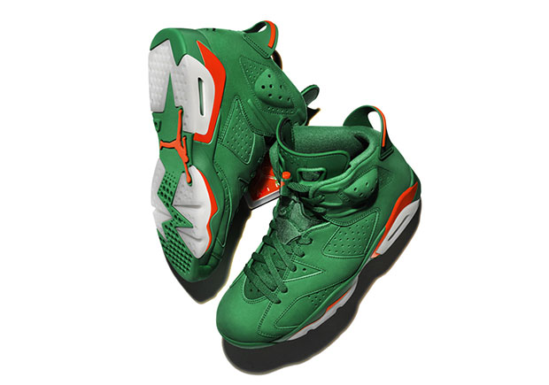 Air Jordan 6 "Gatorade" In Green Suede Releases On December 30th