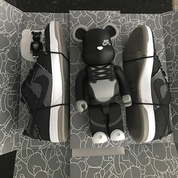 Medicom Nike Sb Dunk Low Bearbrick Pack