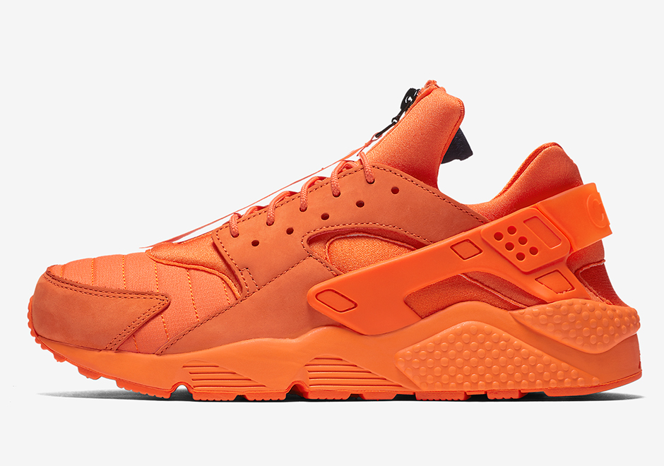 Nike Air Huarache Chicago Orange Blaze Aj5578 800 2