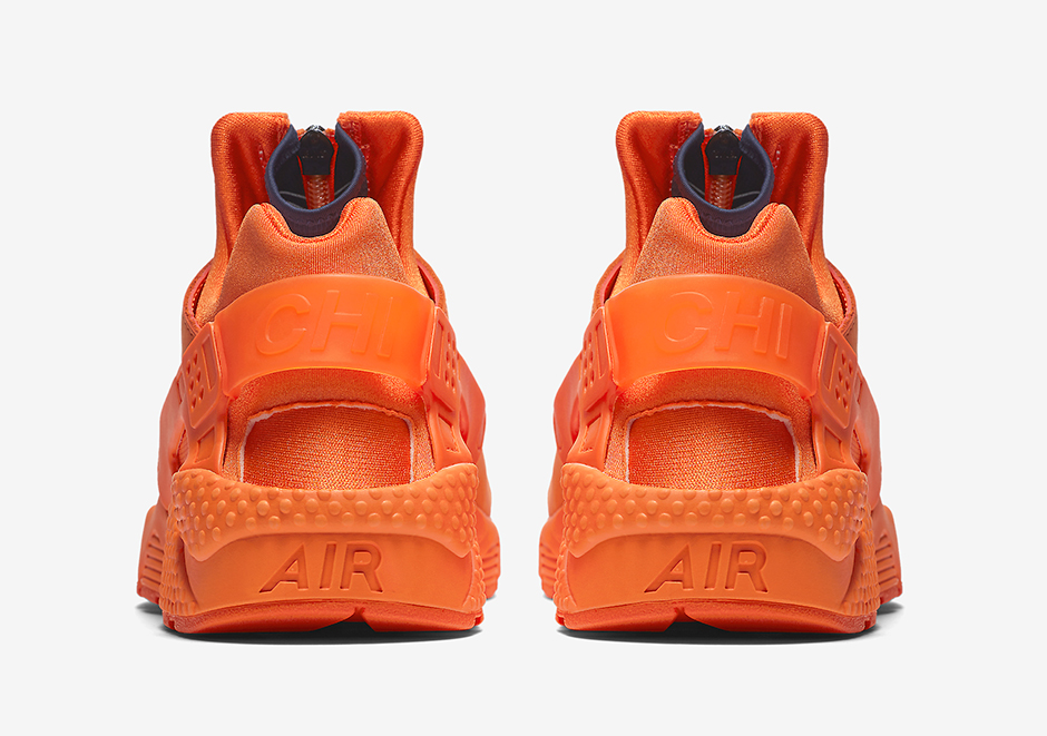 Nike Air Huarache Chicago Orange Blaze Aj5578 800 4