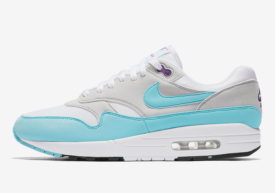 Nike Air Max 1 Anniversary Aqua 908375 105 Release Date 2