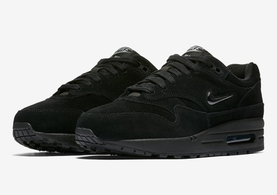 The Nike Air Max 1 SC Jewel Goes Triple Black