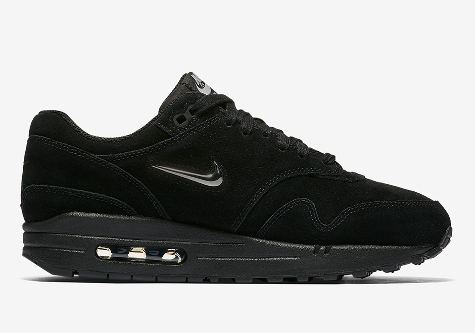 Nike Air Max 1 Jewel Sc Triple Black Aa0512 001 5