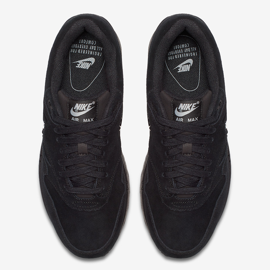 Nike Air Max 1 Jewel Sc Triple Black Aa0512 001 6