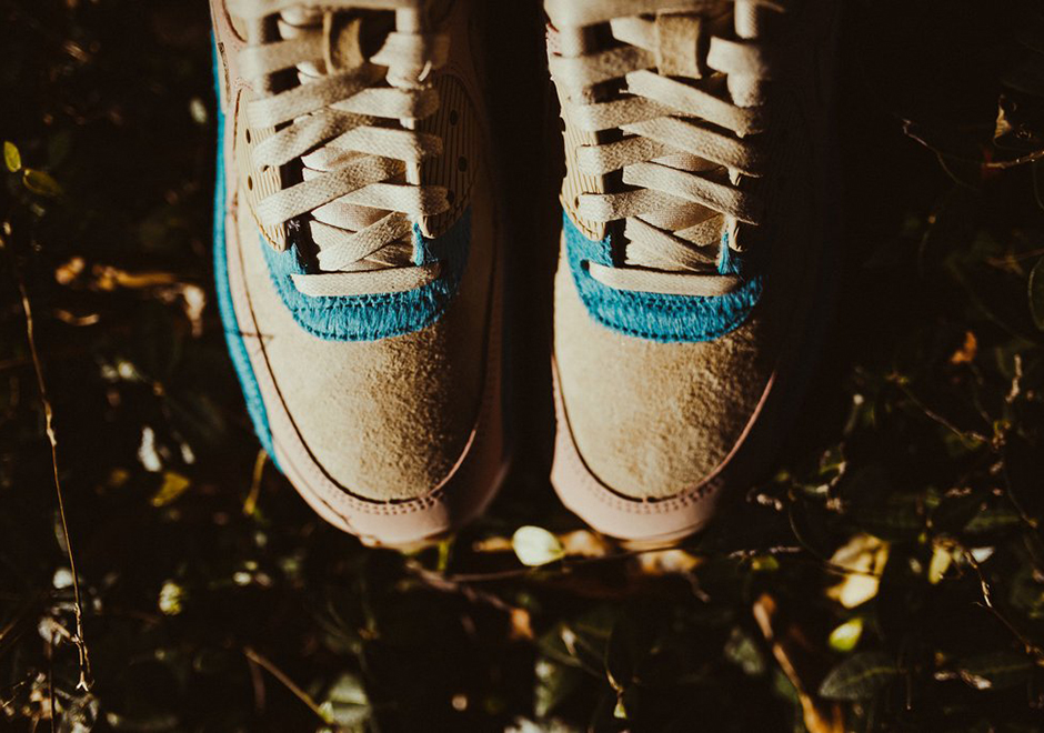 Nike Air Max 90 Lx Wmns Mushroom Smokey Blue 2