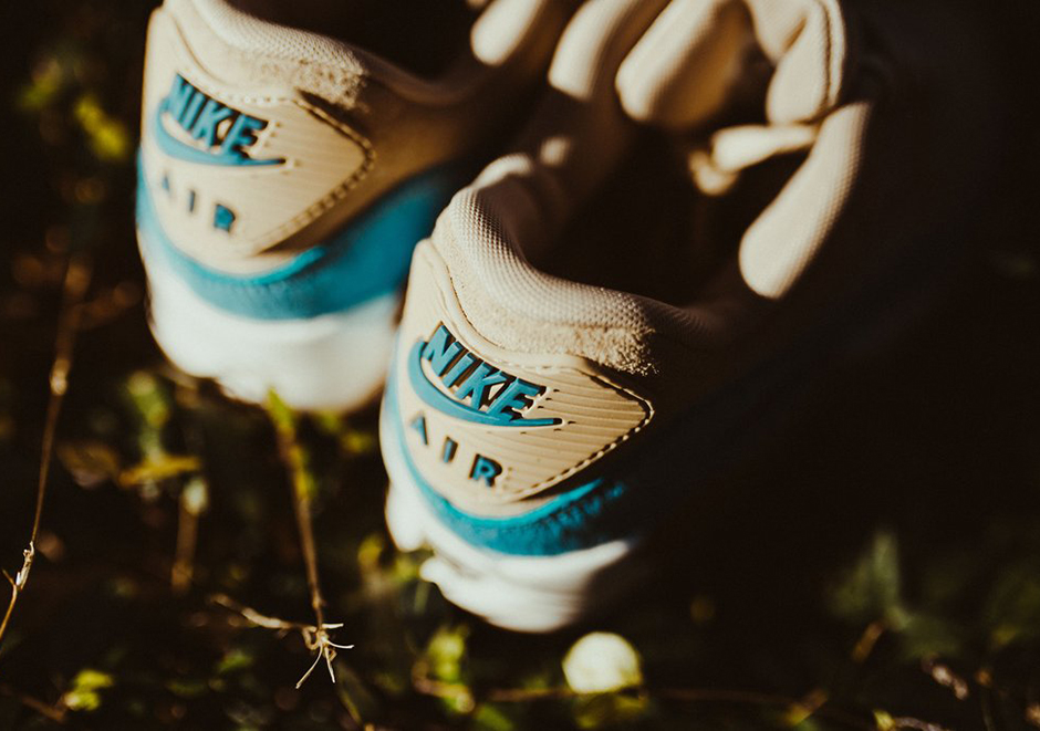 Nike Air Max 90 Lx Wmns Mushroom Smokey Blue 5