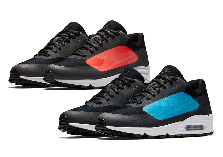 Nike Honors The Original "Infrared" And "Laser Blue" With The Air Max 90 Big Logo