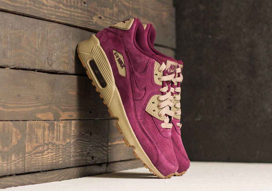 Nike Air Max 90 Winter Pack Kids Bordeaux 1