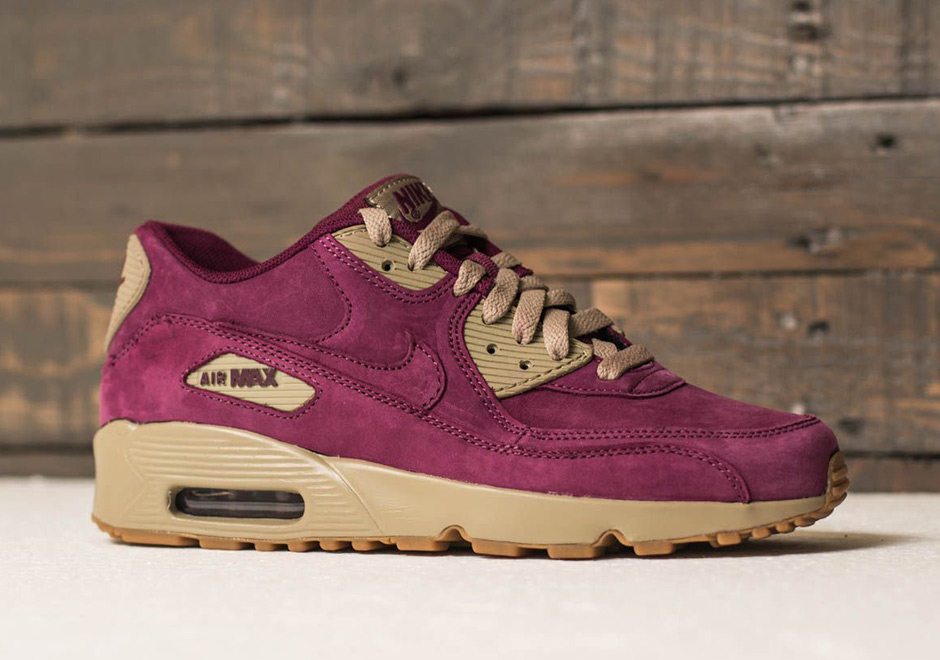 Nike Air Max 90 Winter Pack Kids Bordeaux 2