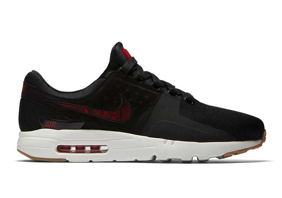 Nike Air Max Zero N7 Black Red 1