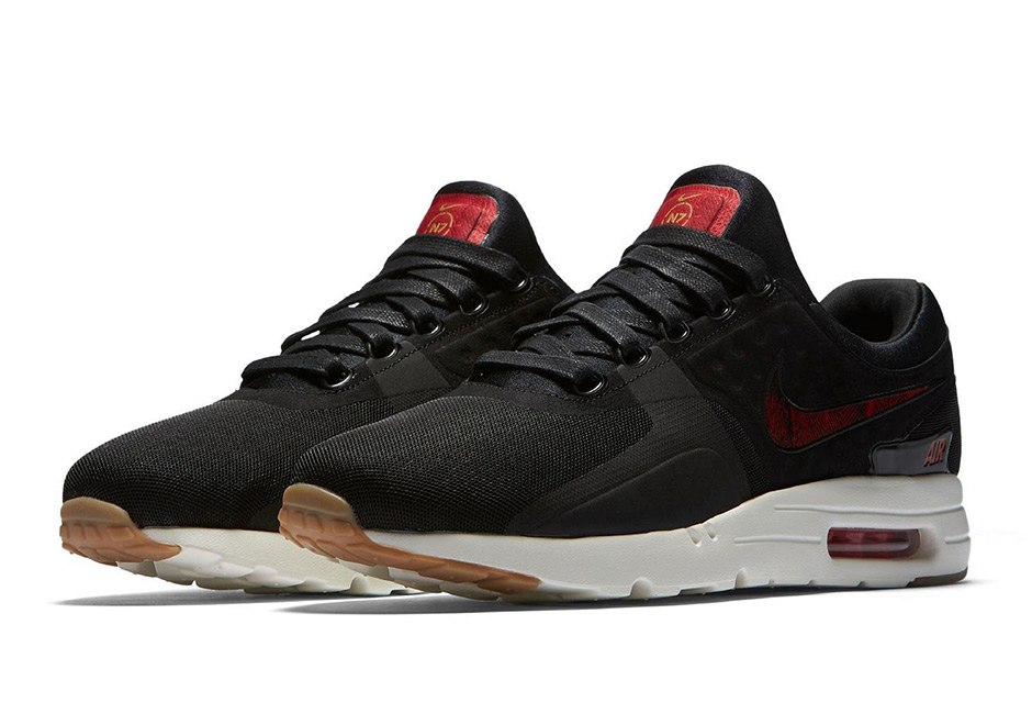 Nike Air Max Zero N7 Black Red 4